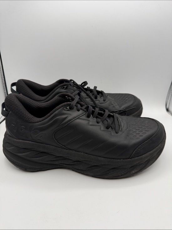 Hoka Other - HOKA BONDI 9 SR work shoe men’s 12 All-Black Athletic Sneakers S14